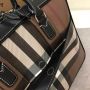 Burberry check canvas and leather Breifcase
