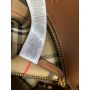 Burberry Check and leather Tote