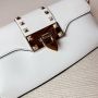 Valentino Rockstud Brushed Calfskin Shoulder Bag 